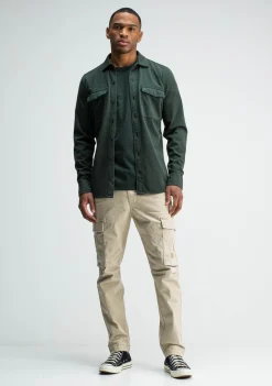 Overshirts>BUTCHER OF BLUE OVERSHIRT Groen