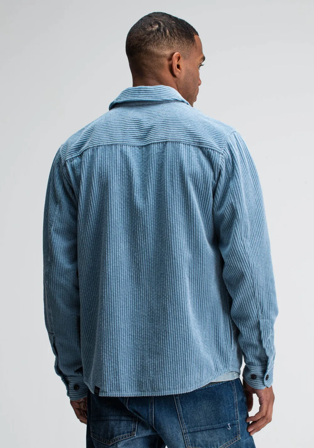 Overshirts>BUTCHER OF BLUE OVERSHIRT Blauw