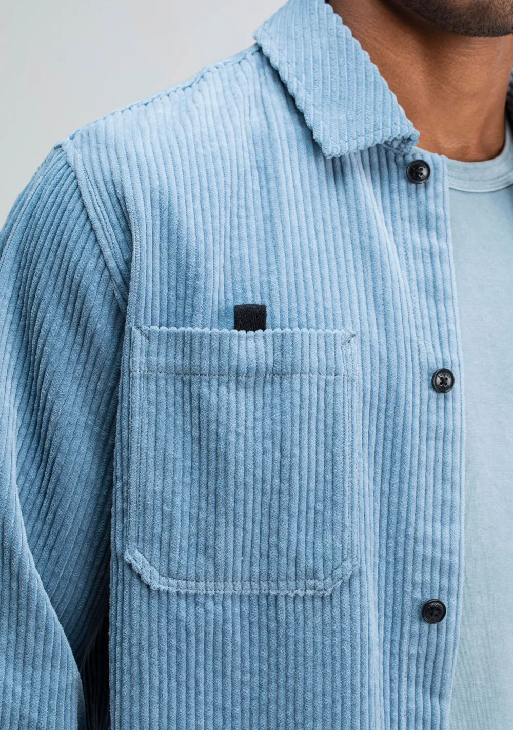 Overshirts>BUTCHER OF BLUE OVERSHIRT Blauw