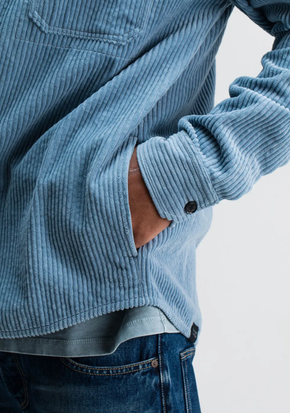 Overshirts>BUTCHER OF BLUE OVERSHIRT Blauw