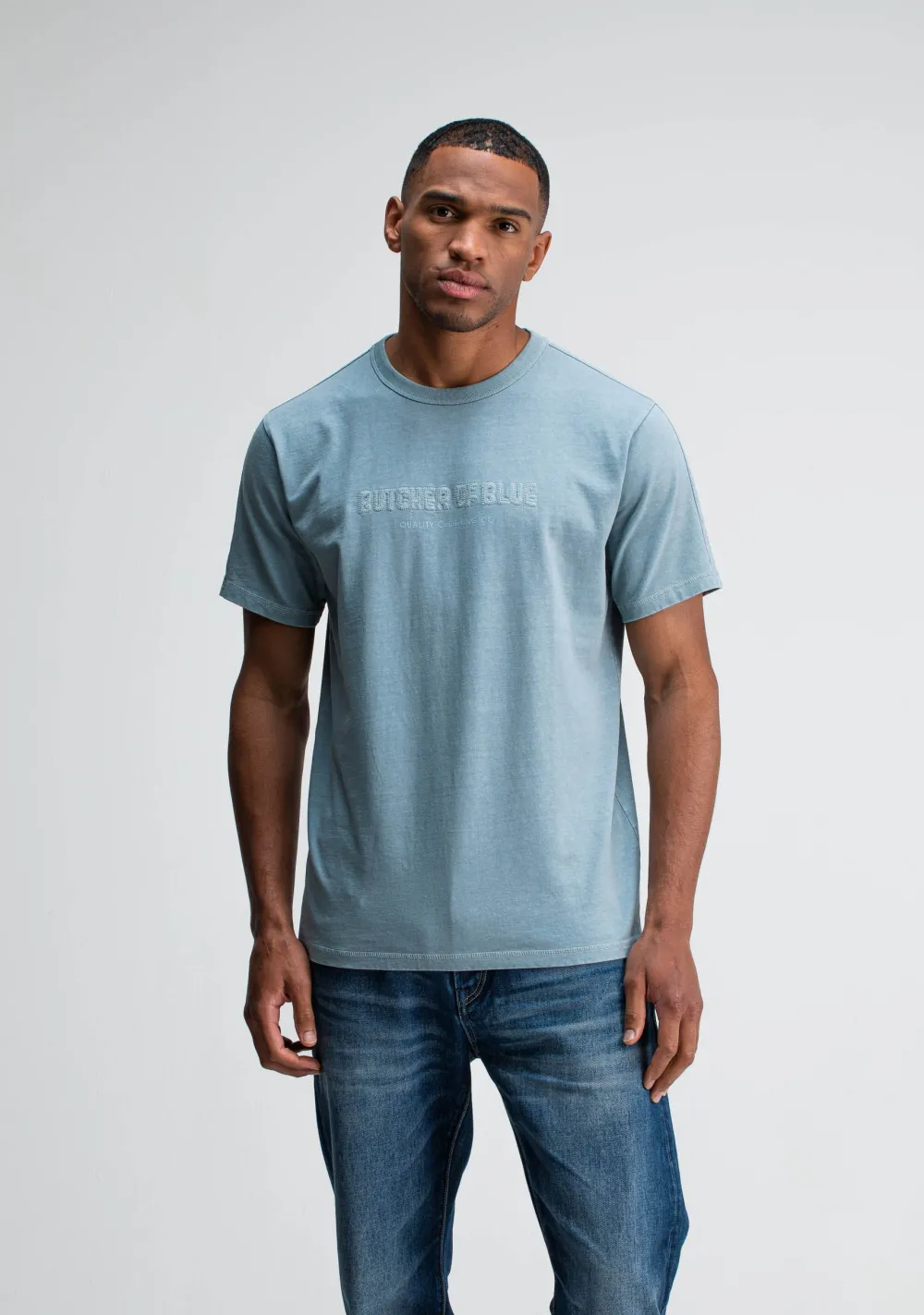 T-Shirts>BUTCHER OF BLUE TSHIRT Blauw