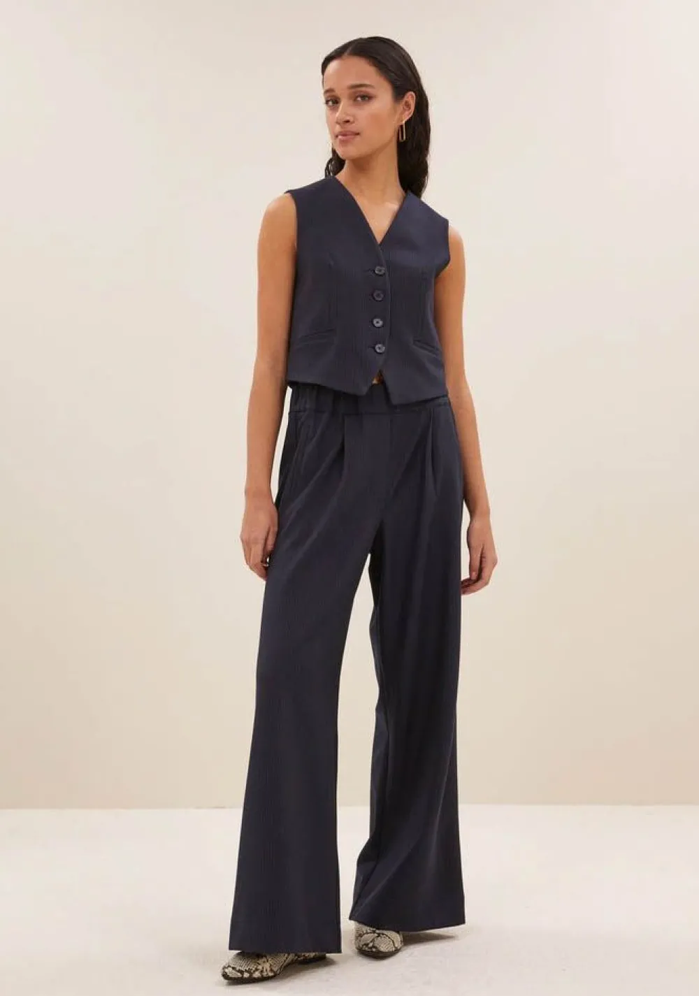 Gilets|Blazers & Jasjes>BY-BAR GILET Blauw