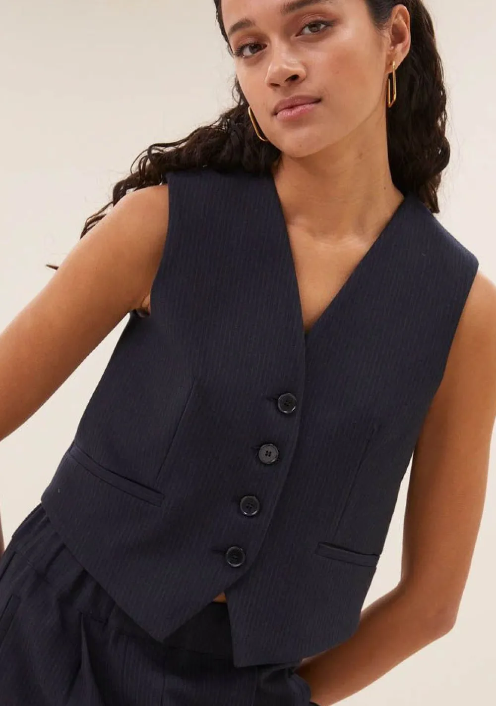 Gilets|Blazers & Jasjes>BY-BAR GILET Blauw