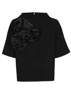 Blouses>CAROLINE BISS BLOUSE Zwart