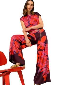 Pakken & Co-Ords|Blouses>CAROLINE BISS BLOUSE Rood