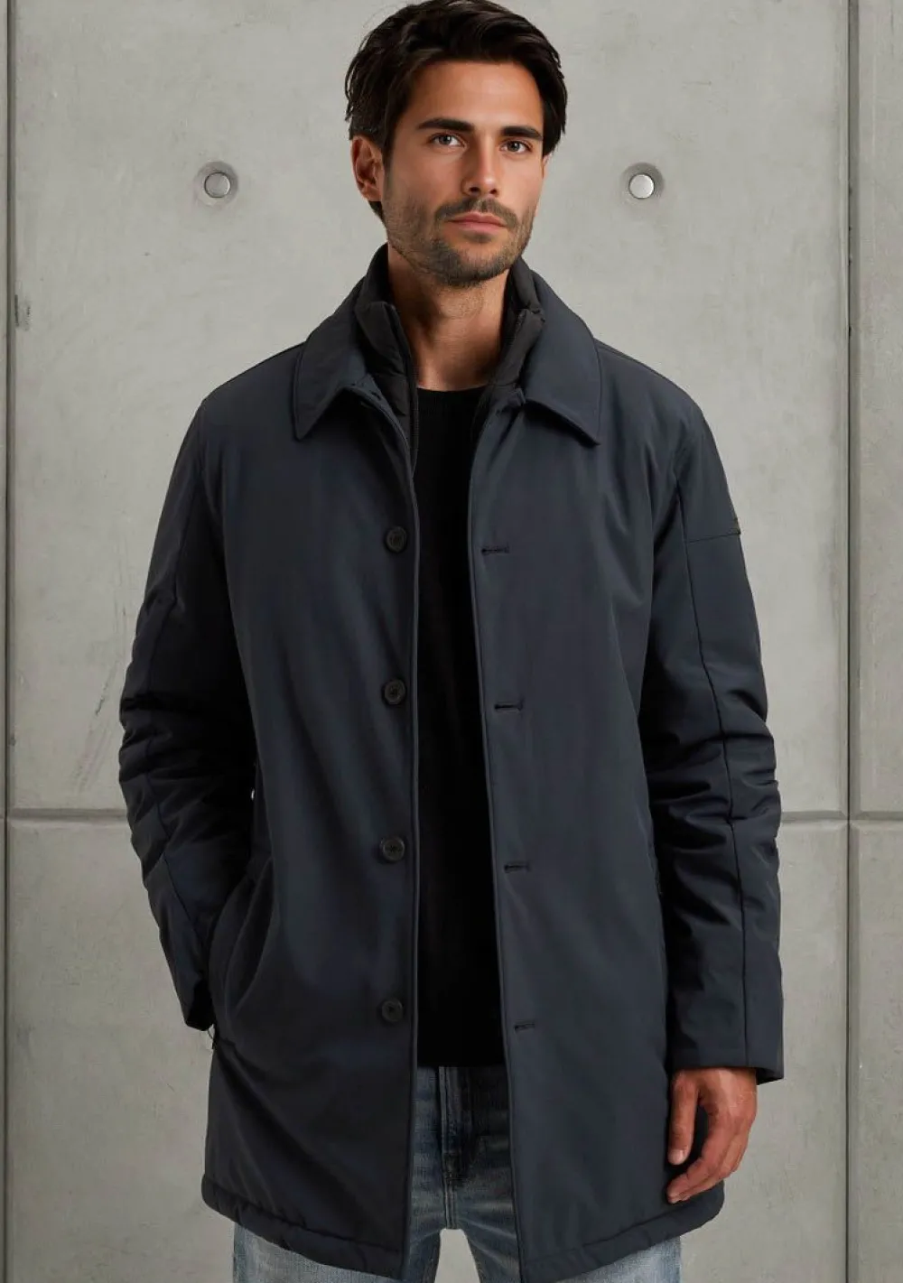 Jassen>CAST IRON JAS Blauw