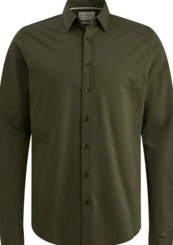 Overhemden>CAST IRON OVERHEMD Groen