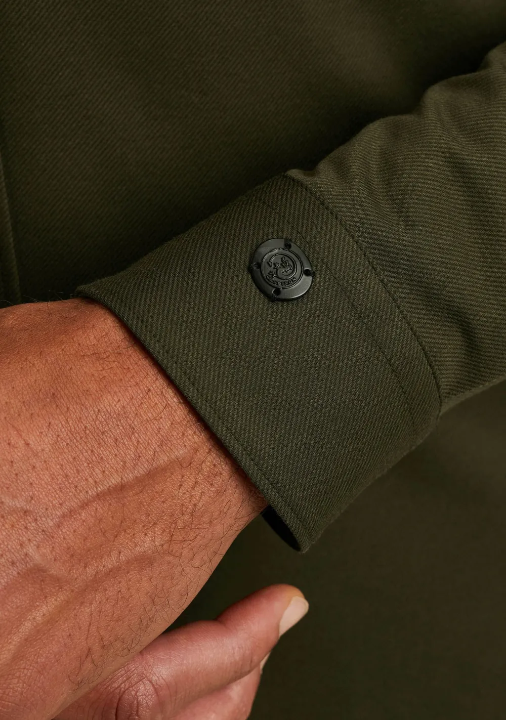 Overhemden>CAST IRON OVERHEMD Groen