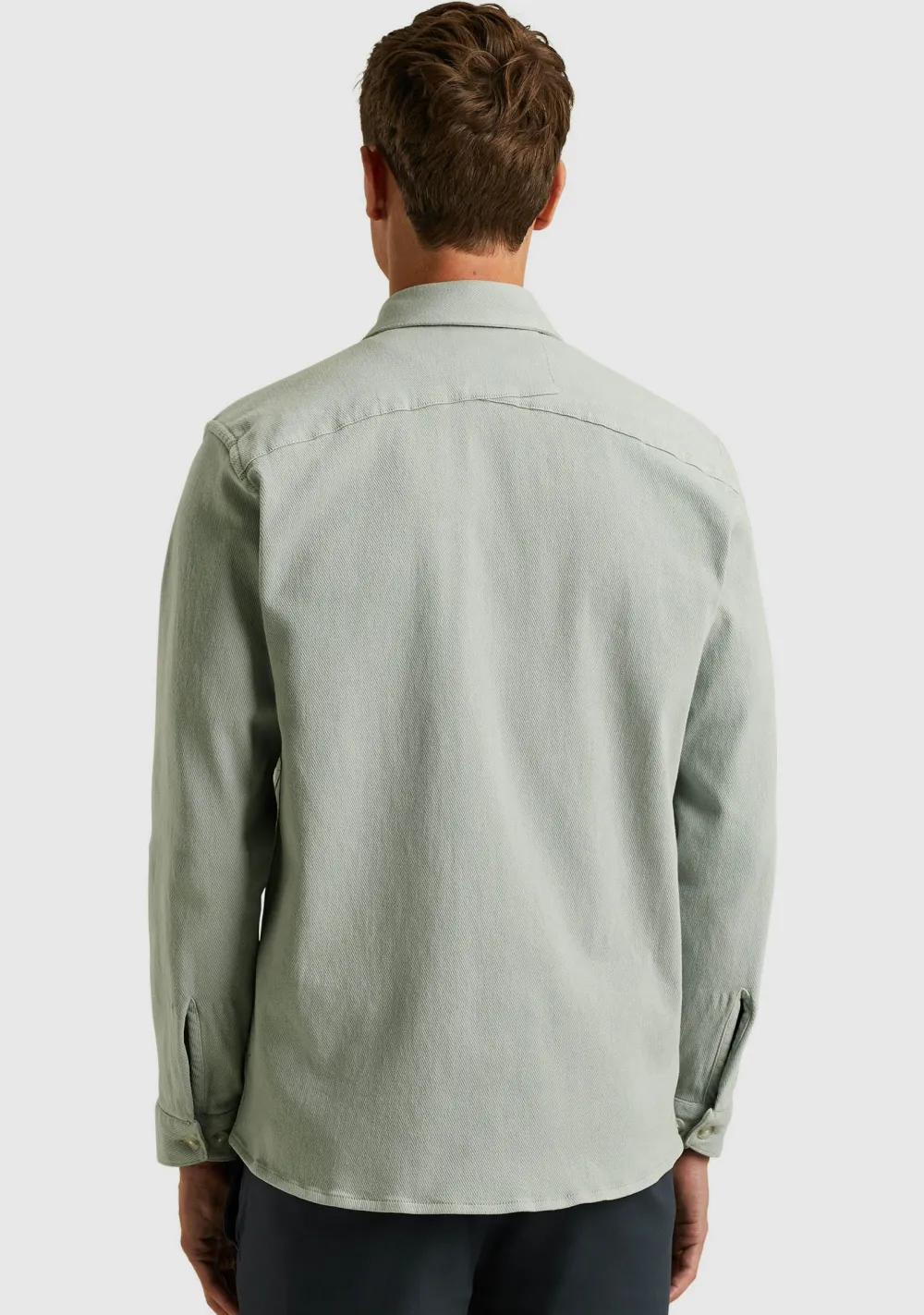 Overhemden>CAST IRON OVERHEMD Blauw