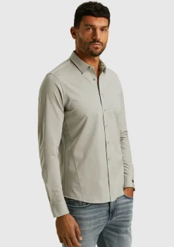 Overhemden>CAST IRON OVERHEMD Grijs