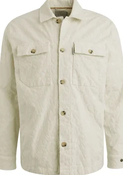 Overshirts>CAST IRON OVERSHIRT Off white