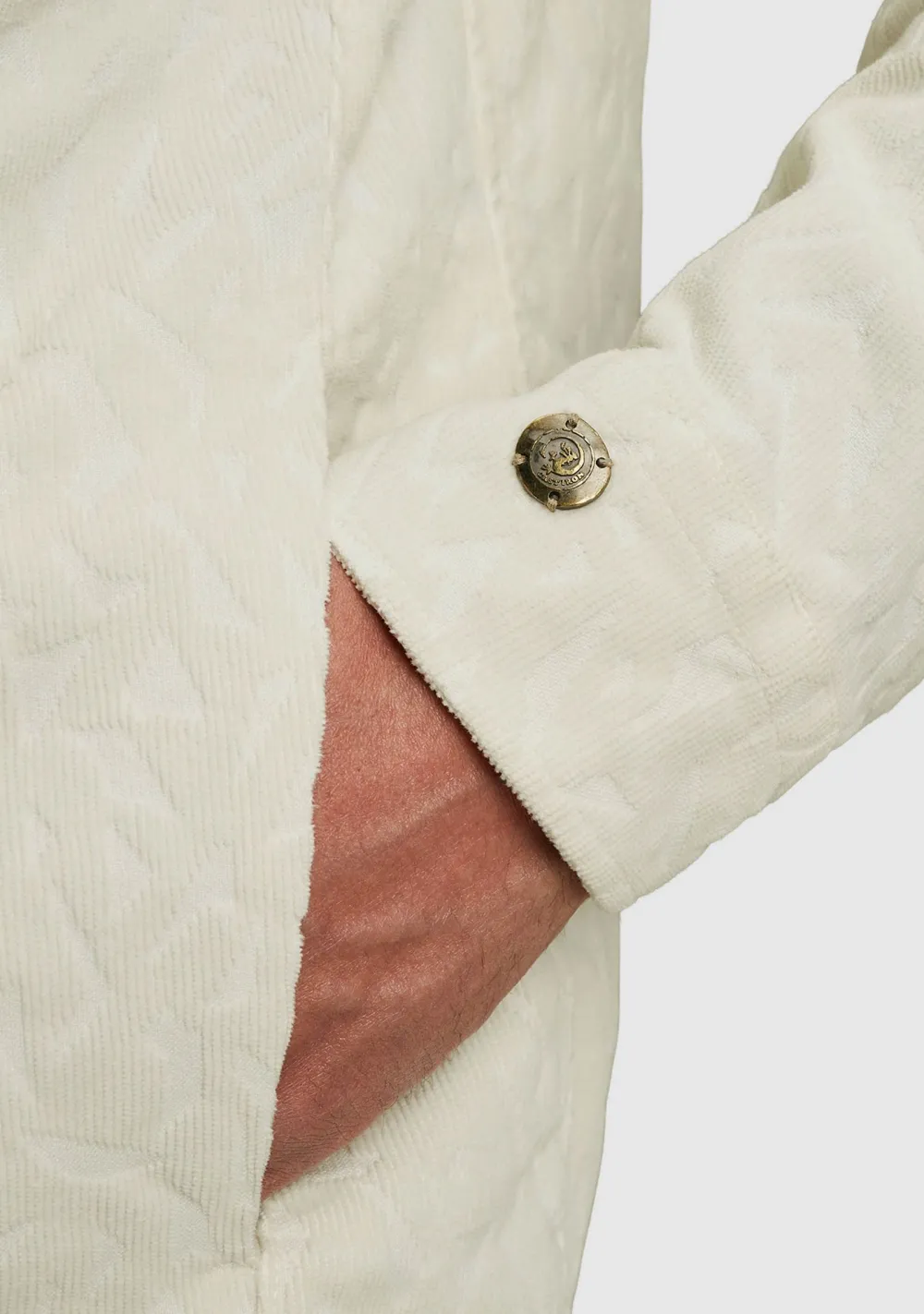 Overshirts>CAST IRON OVERSHIRT Off white