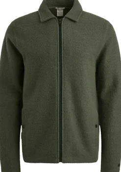 Overshirts>CAST IRON OVERSHIRT Groen