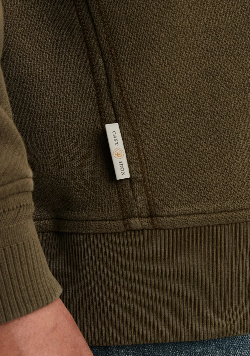 Truien>CAST IRON TRUI Groen