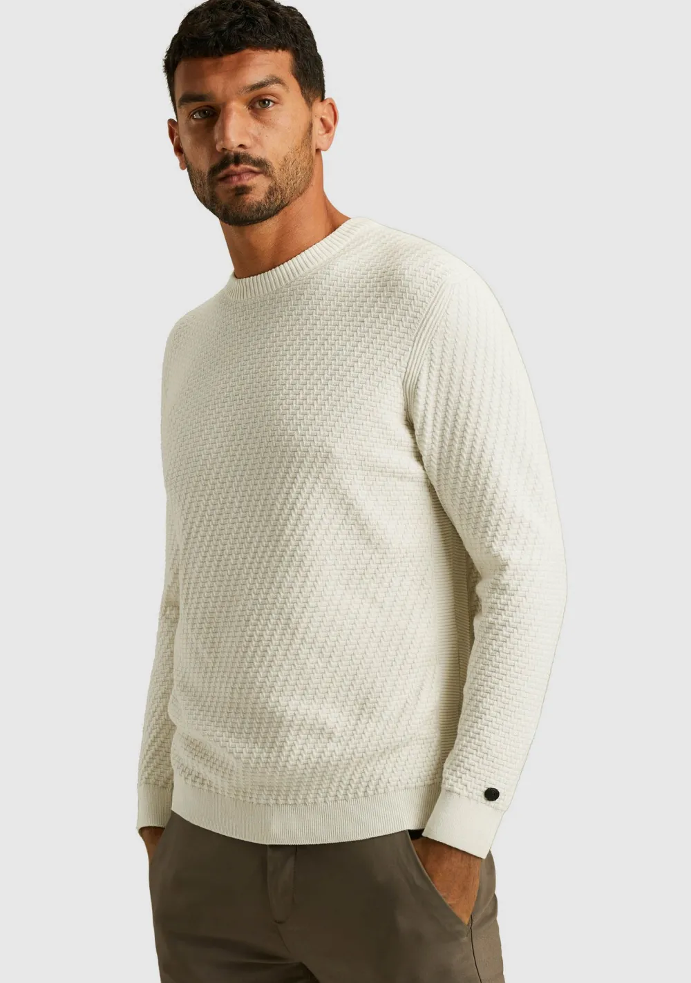 Truien>CAST IRON TRUI Off white