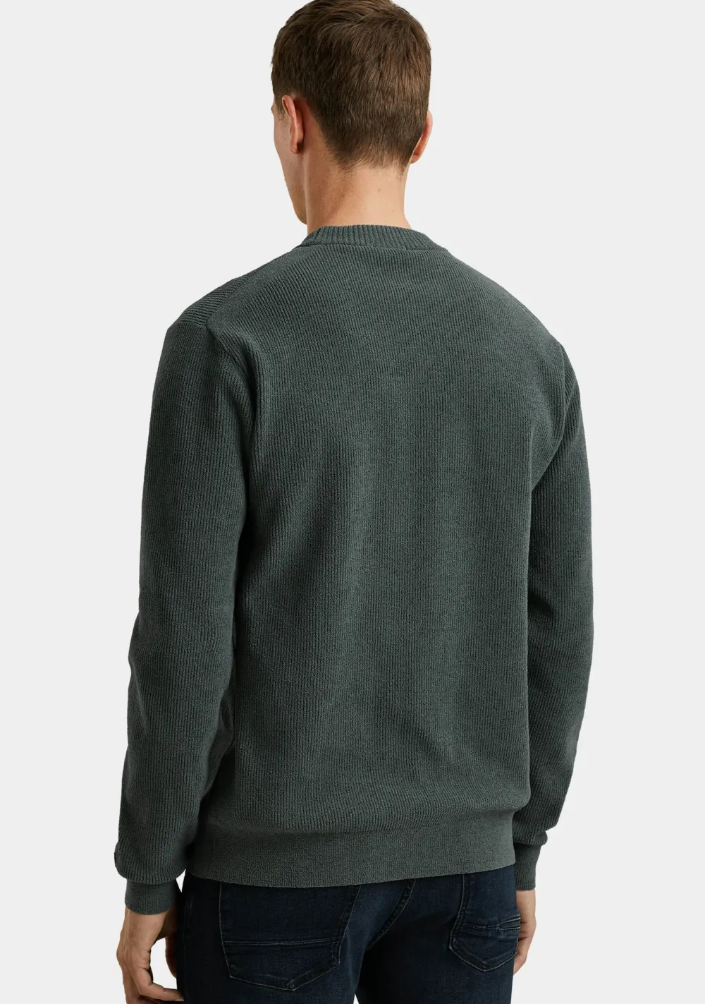 Truien>CAST IRON TRUI Blauw