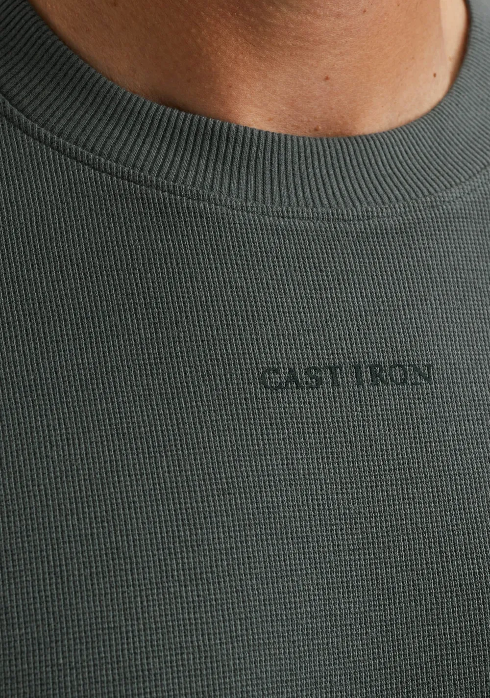 T-Shirts>CAST IRON TSHIRT Blauw