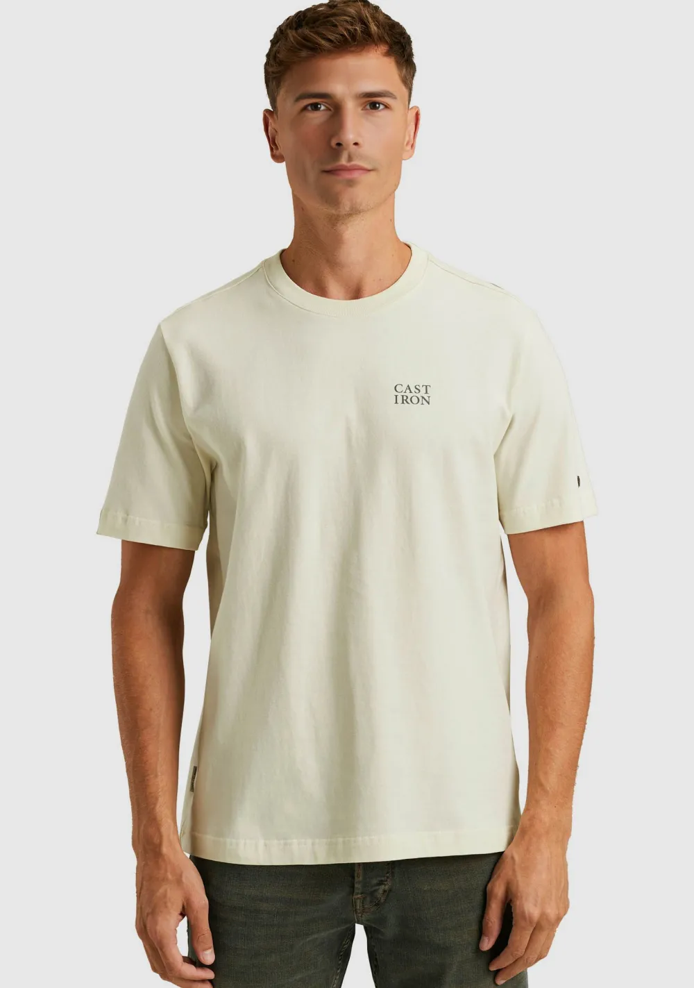 T-Shirts>CAST IRON TSHIRT Off white