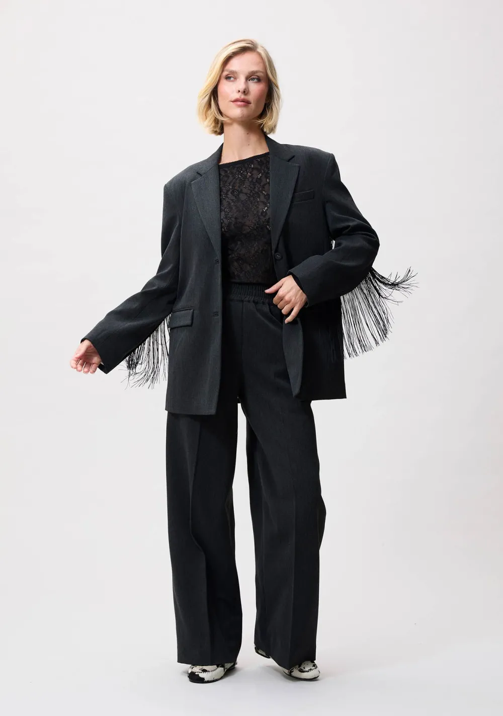 Pakken & Co-Ords|Blazers & Jasjes>CATWALK JUNKIE BLAZER Grijs