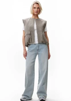 Gilets|Blazers & Jasjes>CATWALK JUNKIE GILET Beige