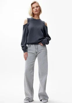 Sweaters|Truien>CATWALK JUNKIE SWEATER Grijs