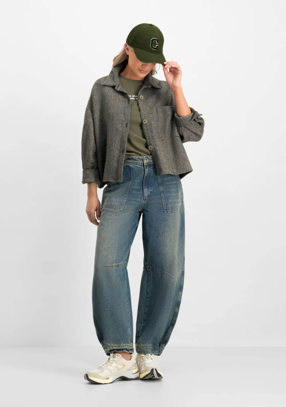 Blouses>CIRCLE OF TRUST BLOUSE Grijs