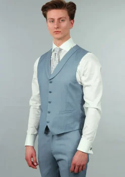 Gilets>CLUB OF GENTS 10.158S0 G Blauw