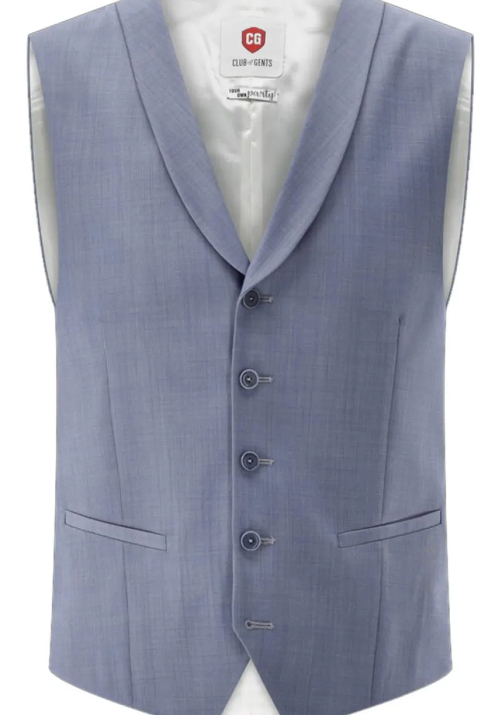 Gilets>CLUB OF GENTS 10.158S0 G Blauw