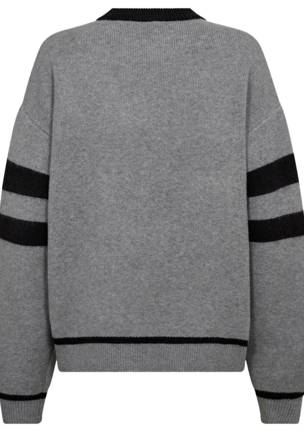 Truien>CO'COUTURE TRUI Grijs