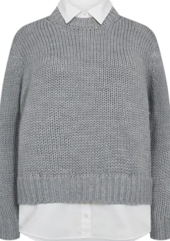 Truien>COPENHAGEN MUSE TRUI Grijs