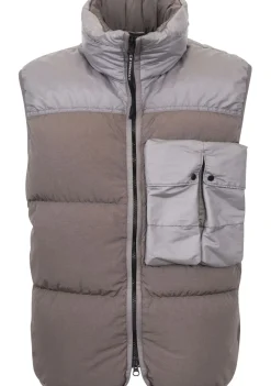 Jassen|Bodywarmers>C.P. COMPANY BODYWARMER Grijs