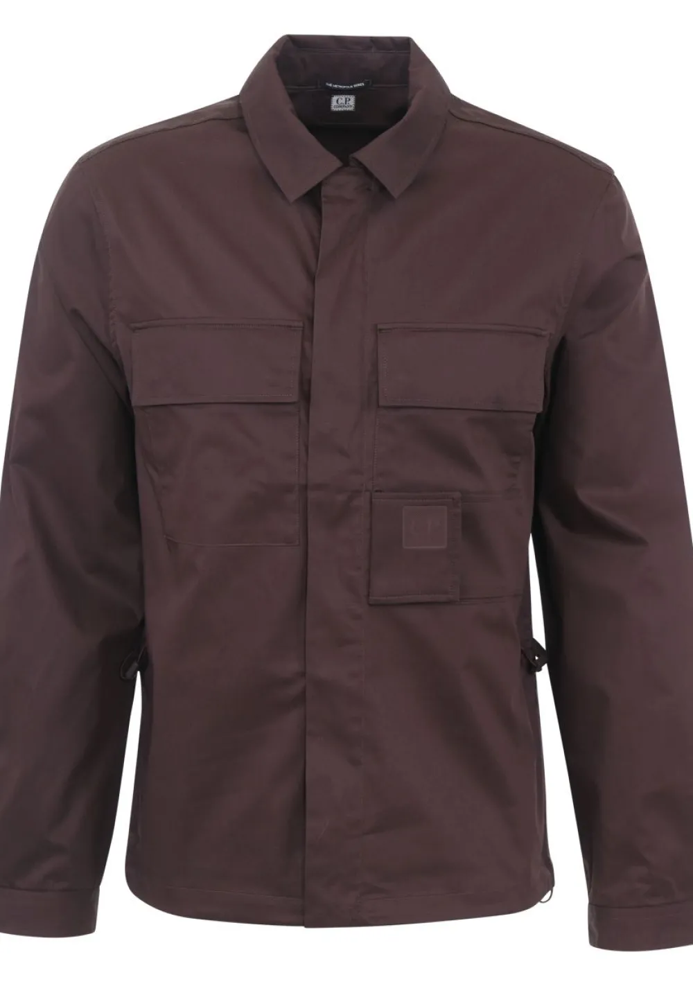 Overshirts>C.P. COMPANY OVERSHIRT Bruin