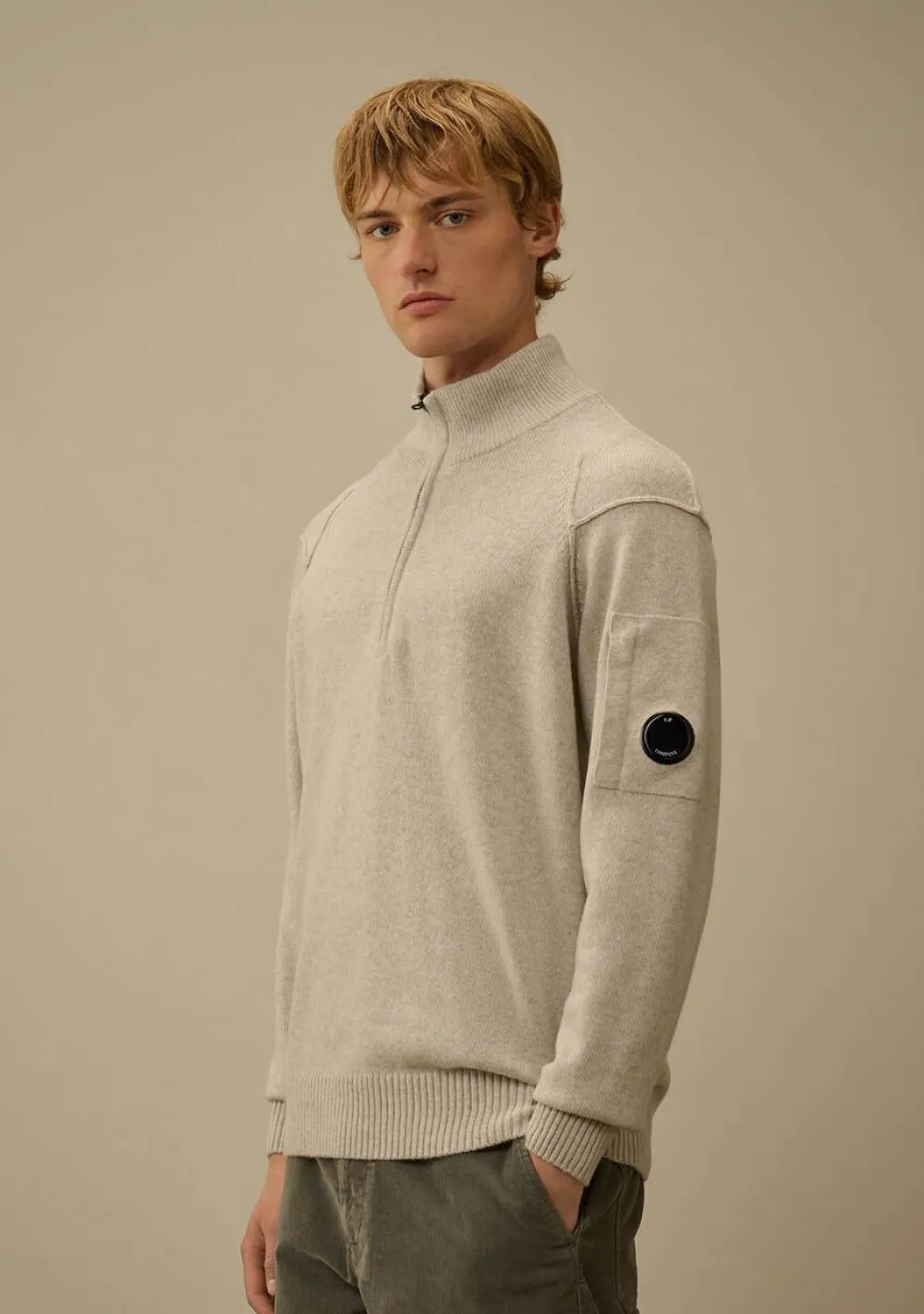 Truien>C.P. COMPANY TRUI Off white