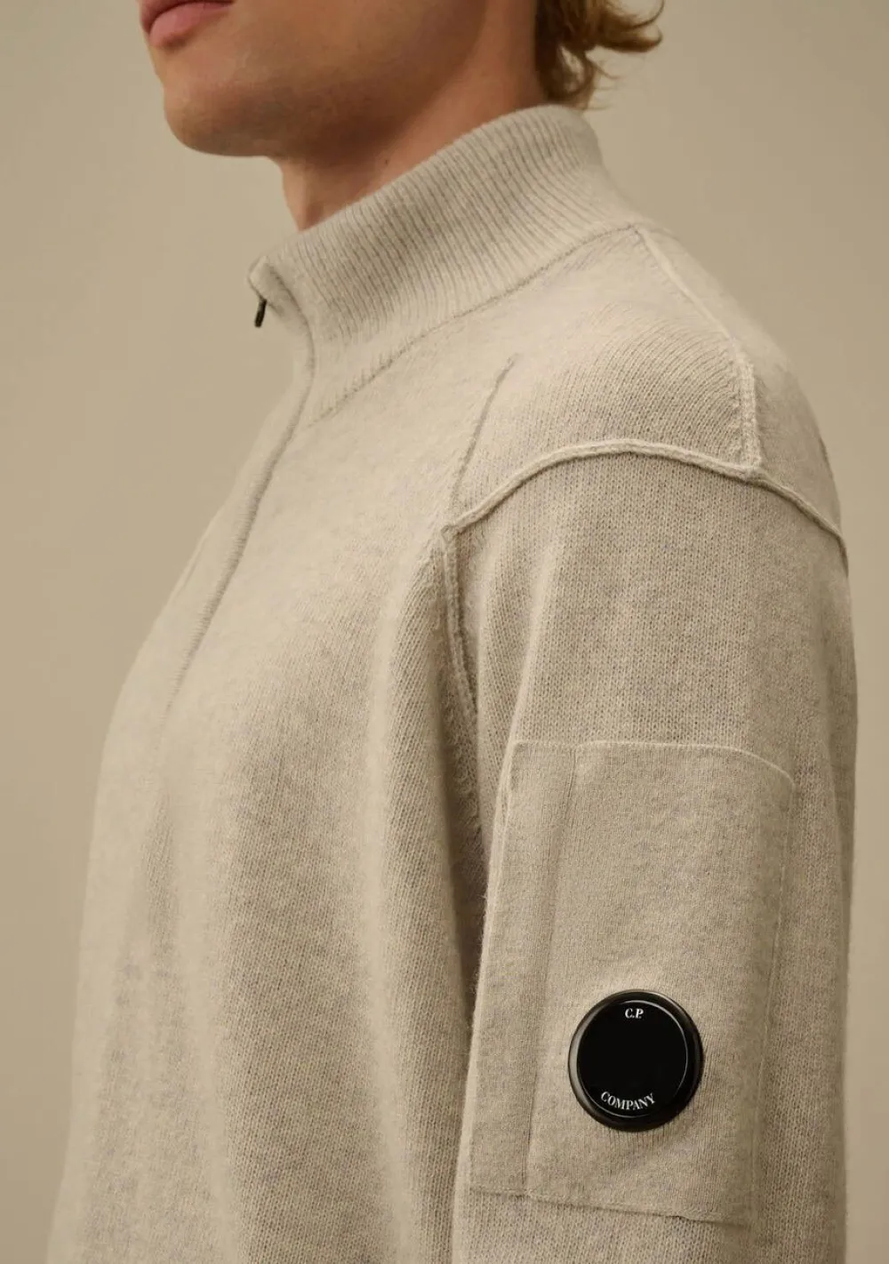 Truien>C.P. COMPANY TRUI Off white