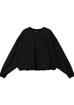 Sweaters|Truien>10DAYS SWEATER Zwart