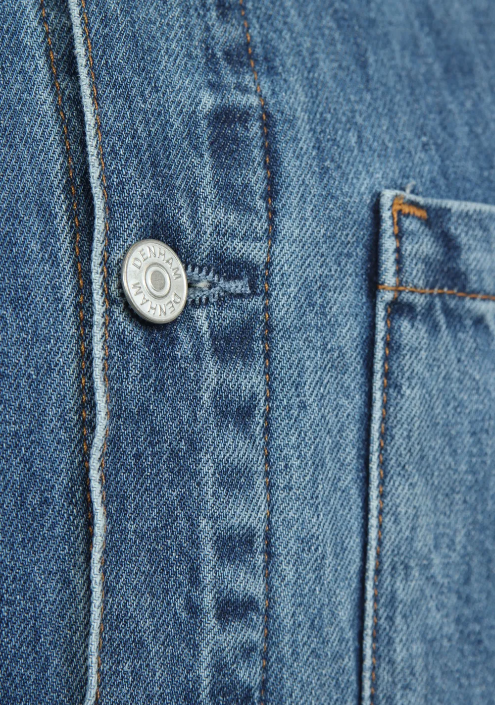 Jassen>DENHAM DENIM JACK Blauw