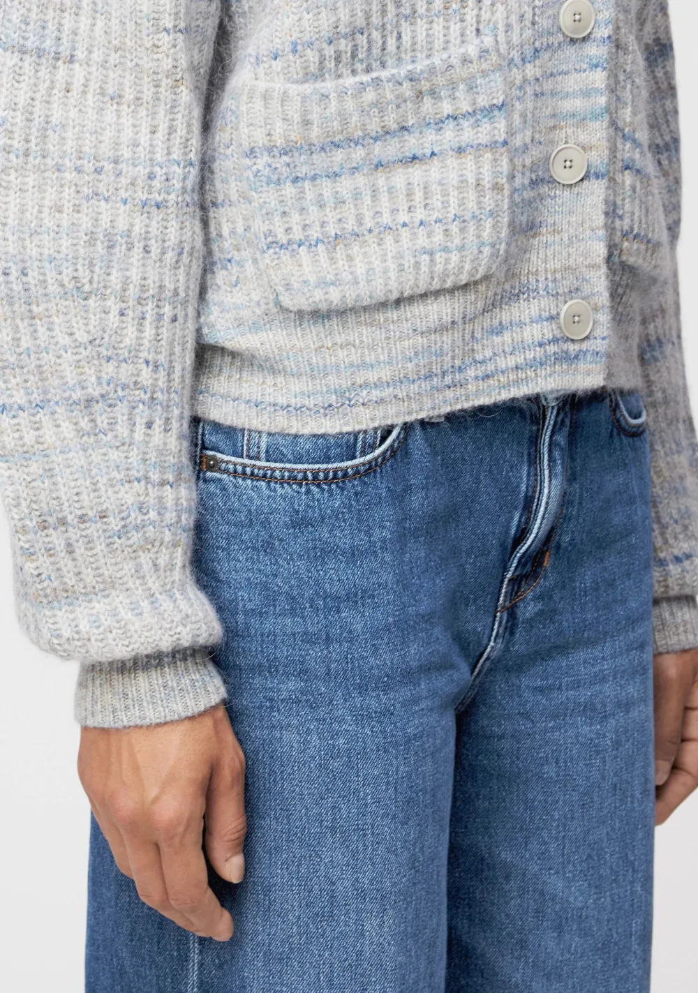 Vesten>DRYKORN VEST Blauw