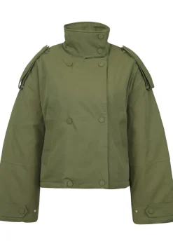 Jassen>EDITED TRENCHCOAT Groen