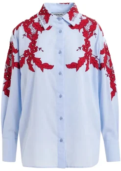 Blouses>ESSENTIEL ANTWERP BLOUSE Blauw