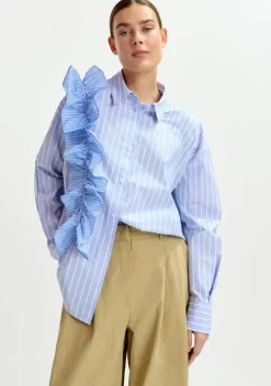 Blouses>ESSENTIEL ANTWERP BLOUSE Blauw