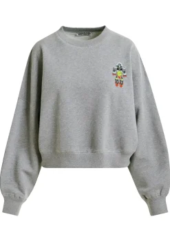 Truien|Sweaters>ESSENTIEL ANTWERP SWEATER Grijs