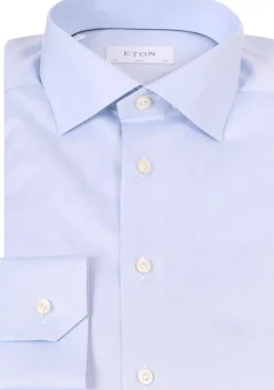 Overhemden>ETON OVERHEMD Blauw