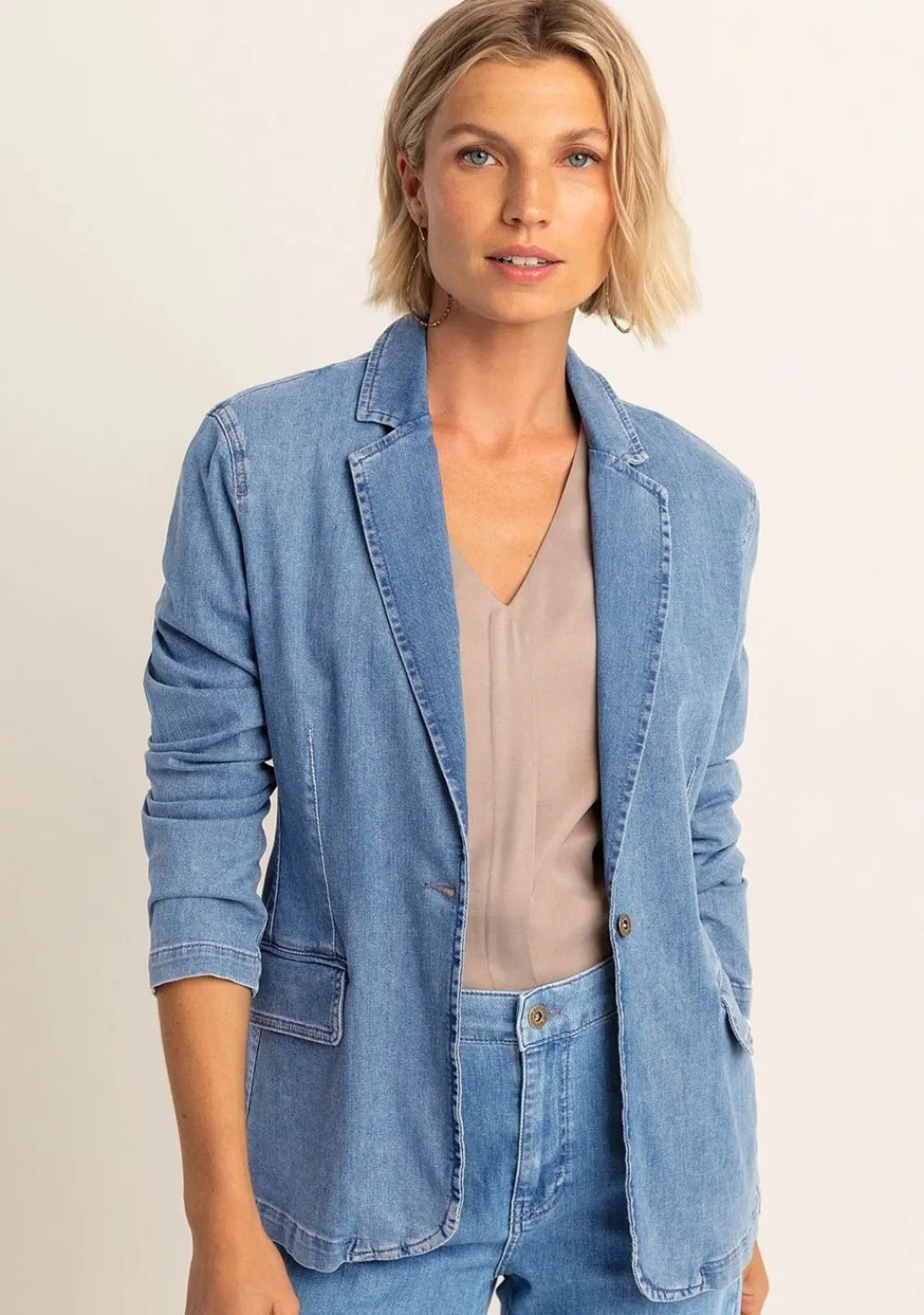 Blazers & Jasjes|Pakken & Co-Ords>EXPRESSO BLAZER Blauw