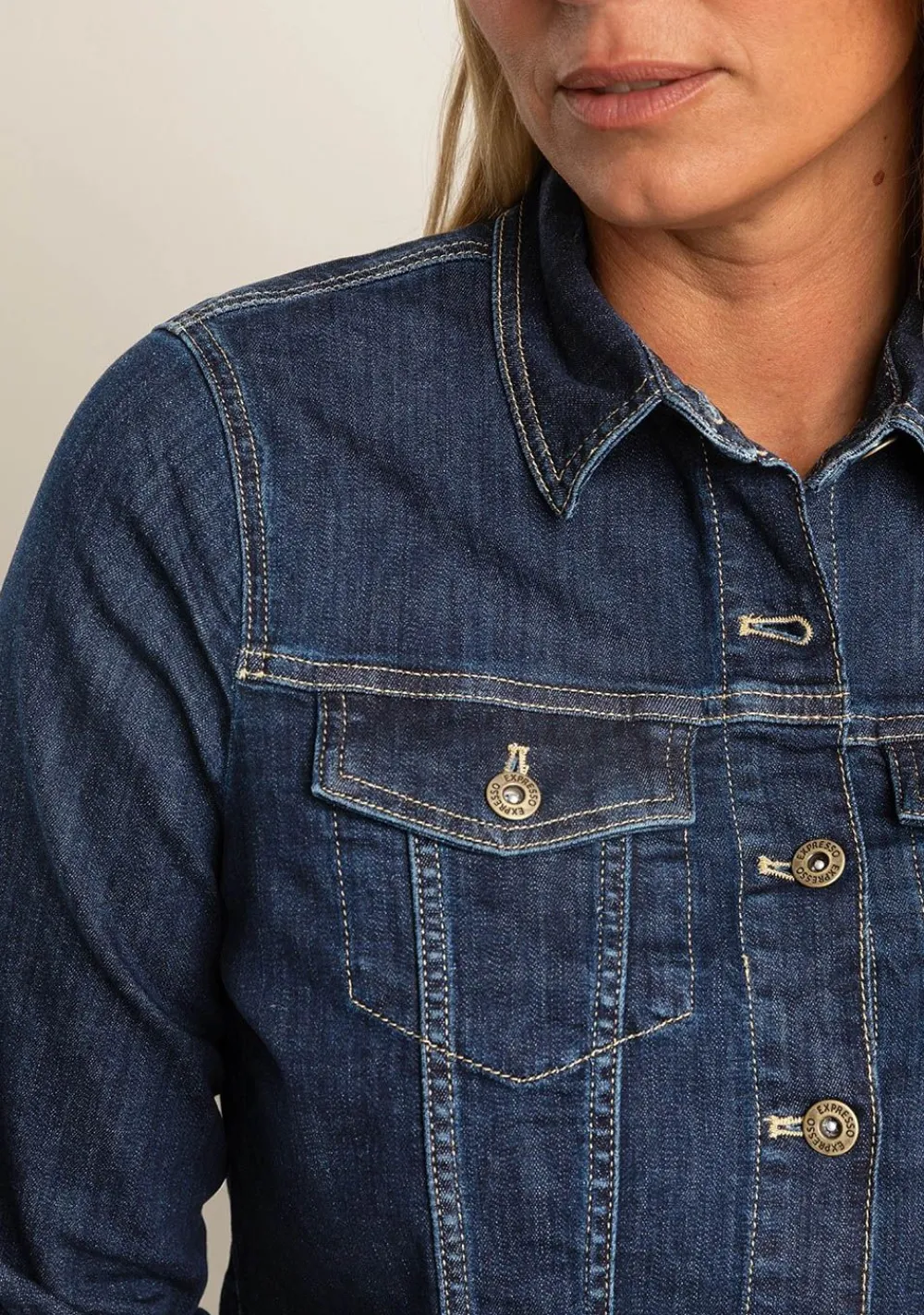 Blazers & Jasjes|Pakken & Co-Ords>EXPRESSO DENIMJACK Blauw