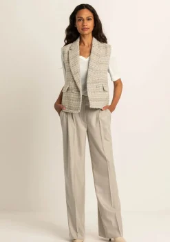 Gilets|Blazers & Jasjes>EXPRESSO GILET Beige