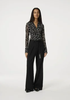 Blouses>FABIENNE CHAPOT BLOUSE Zwart