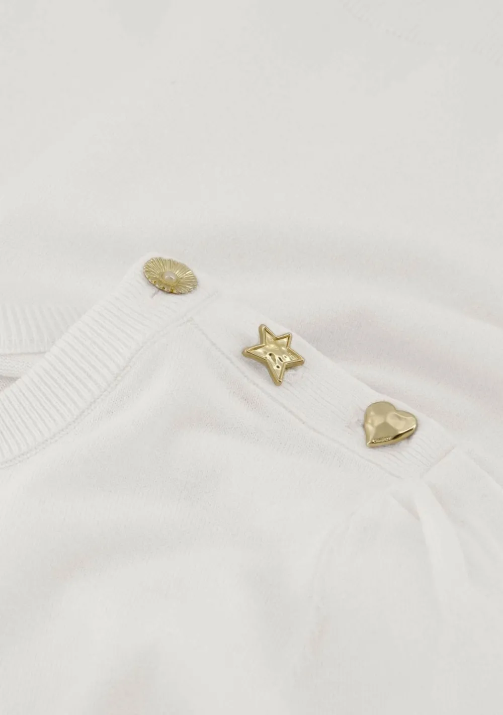 Truien>FABIENNE CHAPOT TRUI KORTE MOUW Off white