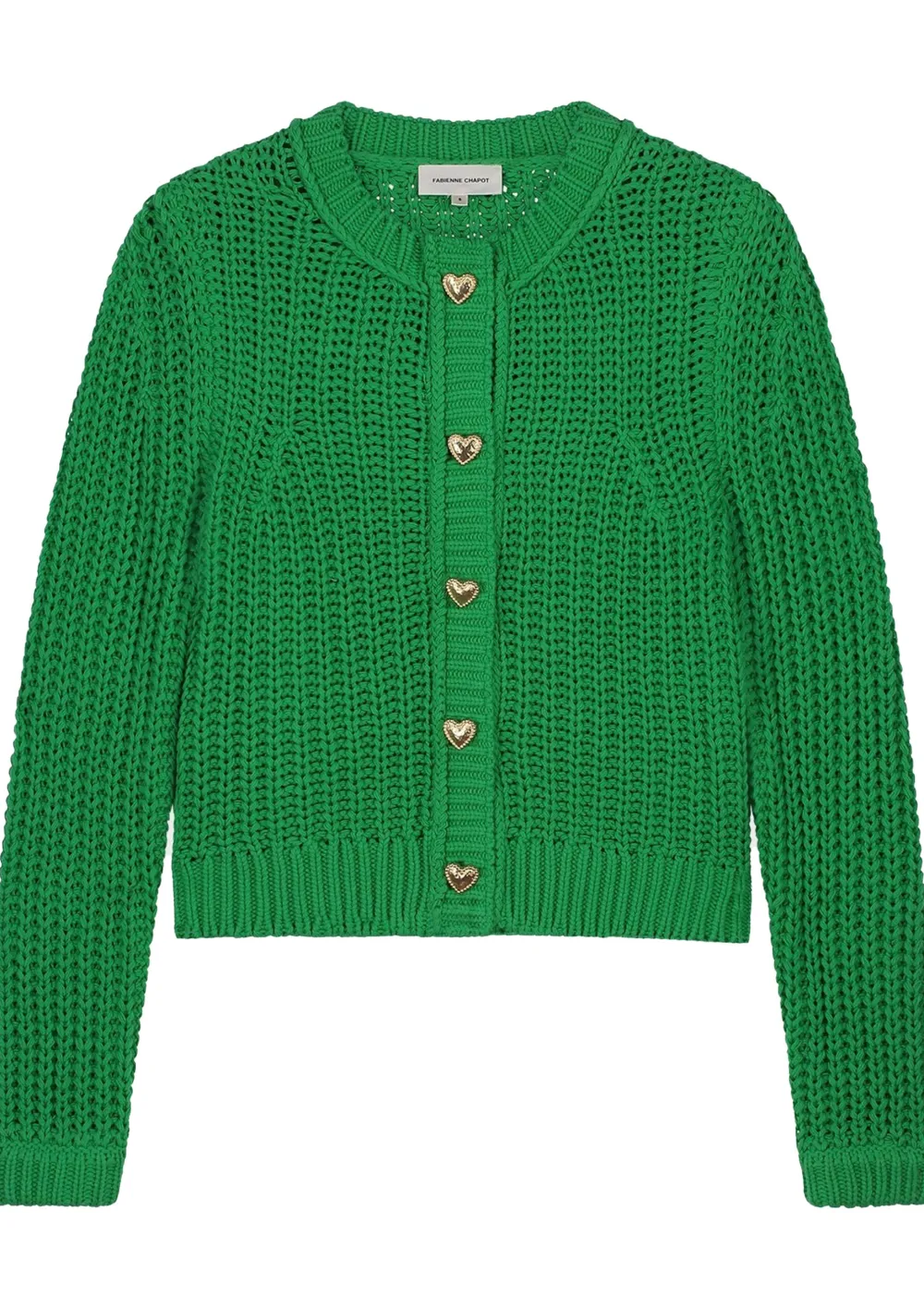 Vesten>FABIENNE CHAPOT VEST Groen