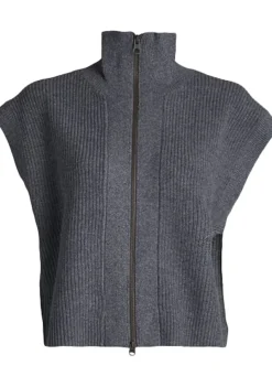 Gilets|Blazers & Jasjes>FEMMES DU SUD GILET Grijs