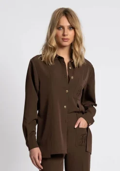 Blouses|Pakken & Co-Ords>FIFTH HOUSE BLOUSE Bruin